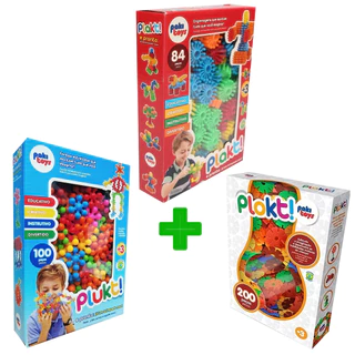 Peças de Montar Plakt+Plokt+Plukt