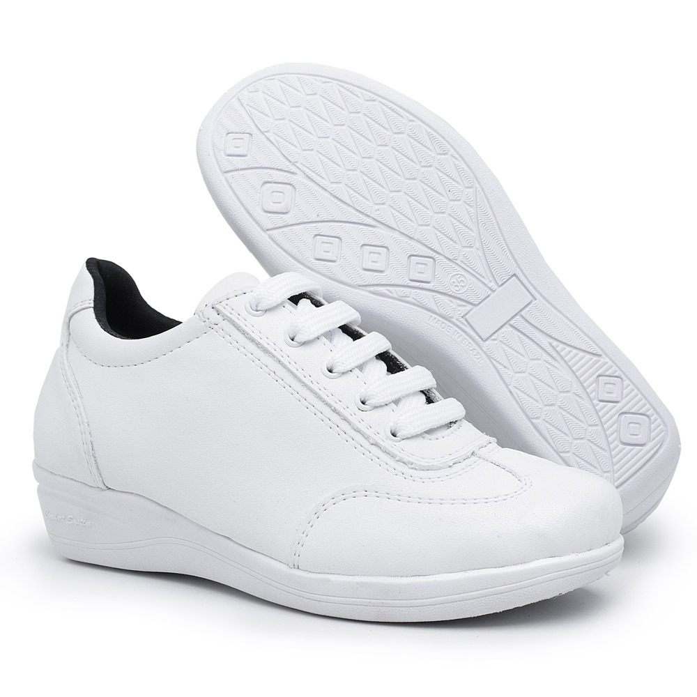 Tenis casual feminino store anabela