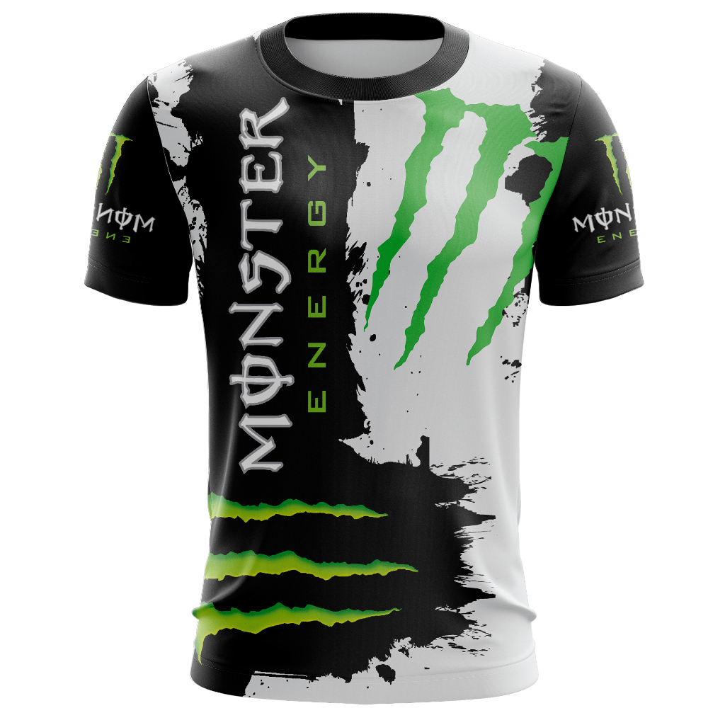 Camisa Monster Energy (Ref. 5025) | Shopee Brasil