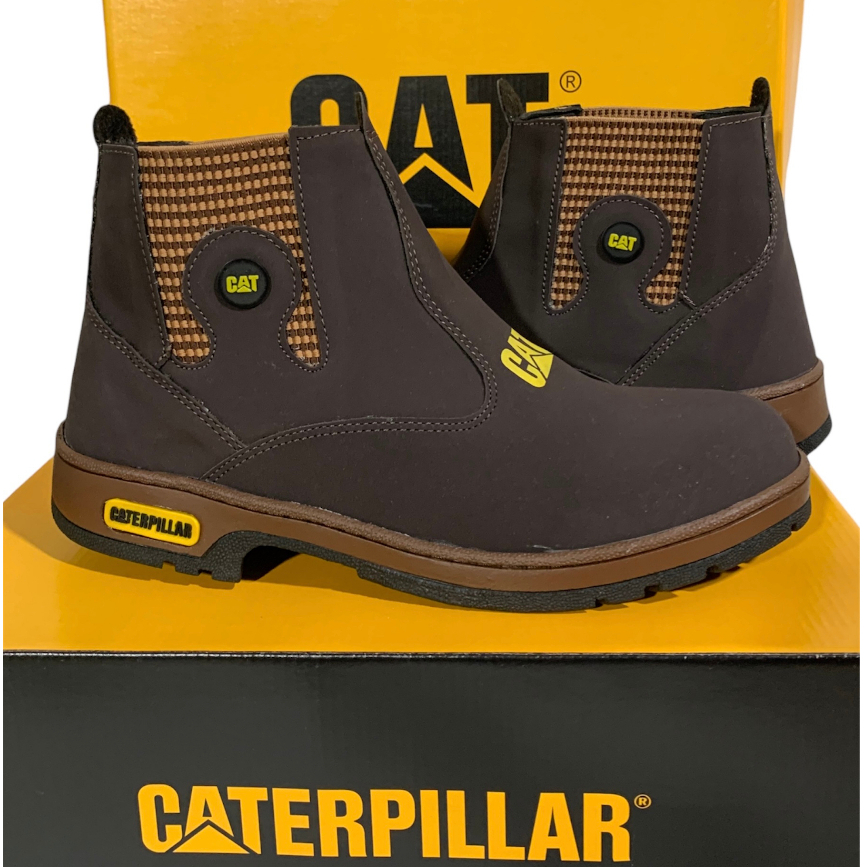 Bota Masculina CAT Caterpillar Sintética Azul Ardósia - MAGAZINE