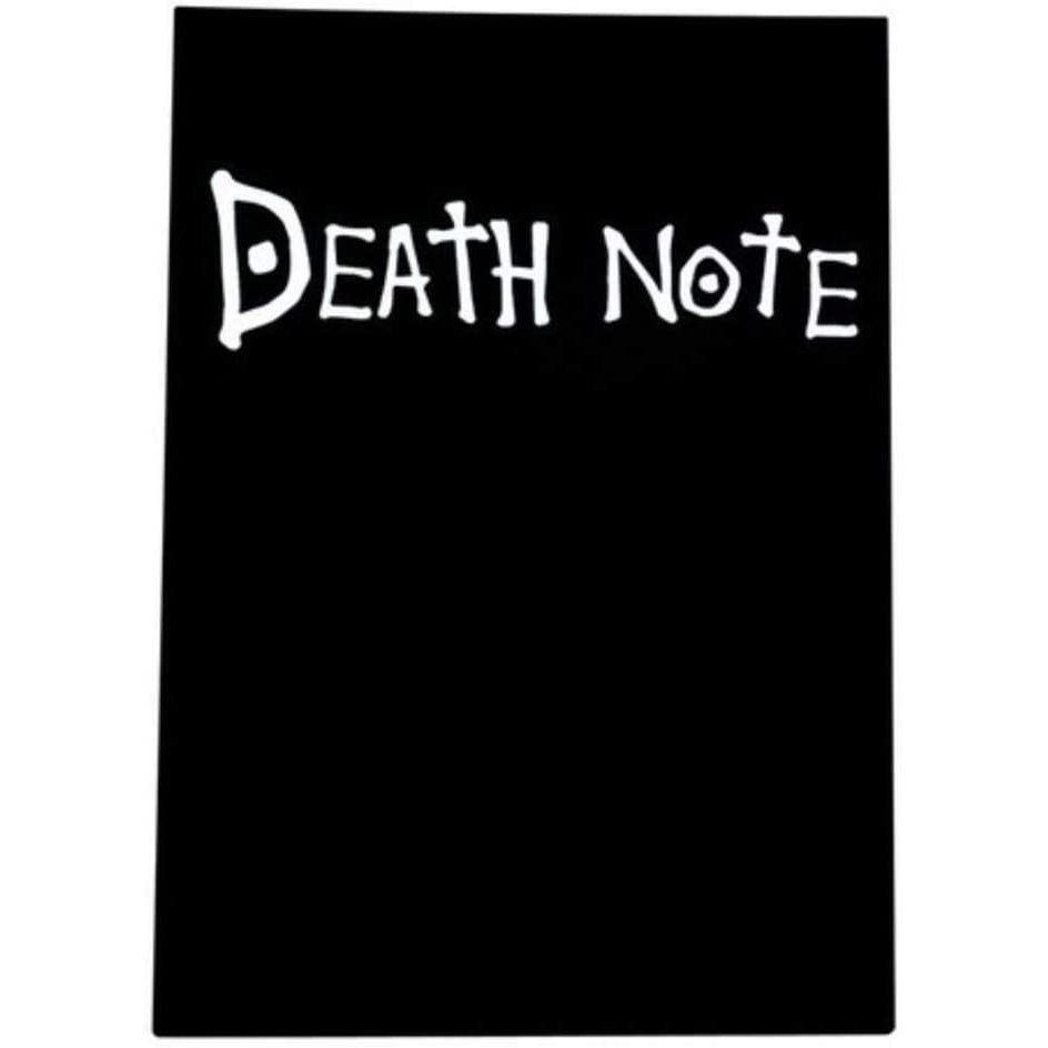 Caderno Death Note Com Regras | Shopee Brasil