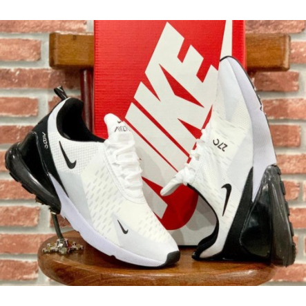 tenis nike air max 270 masculino preto e vermelho