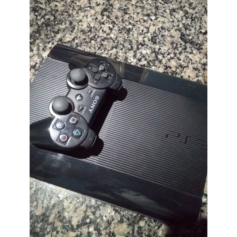 PS3 super slim desbloqueado+ loja Thanos v12 com 1500 jogos para baixar
