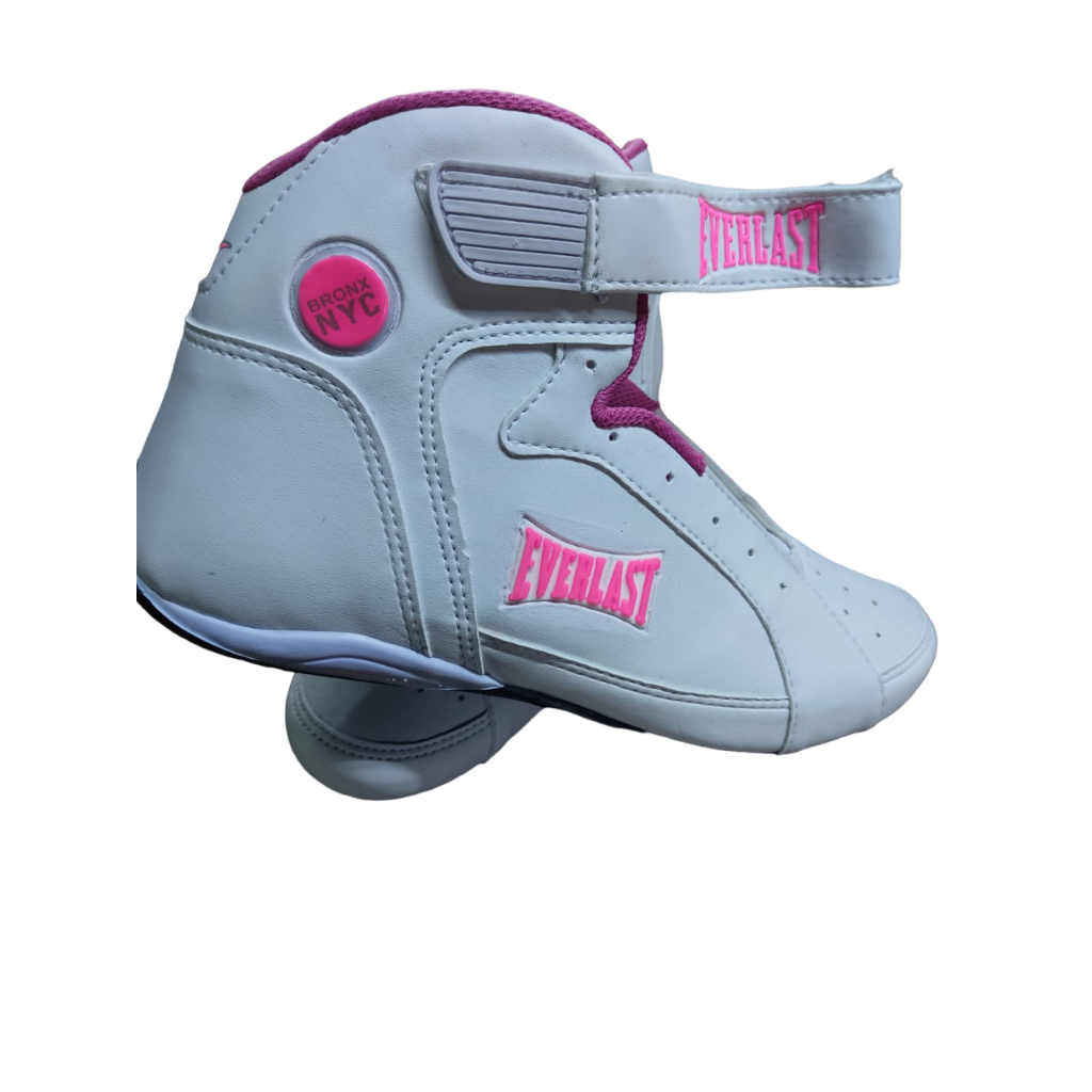 Botinha Everlast Branco Rosa Zumba Ou Academia Shopee Brasil