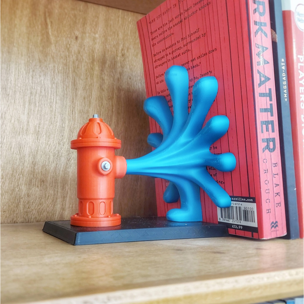 Suporte Para Livros Hidrante Decorativo Para Estante
