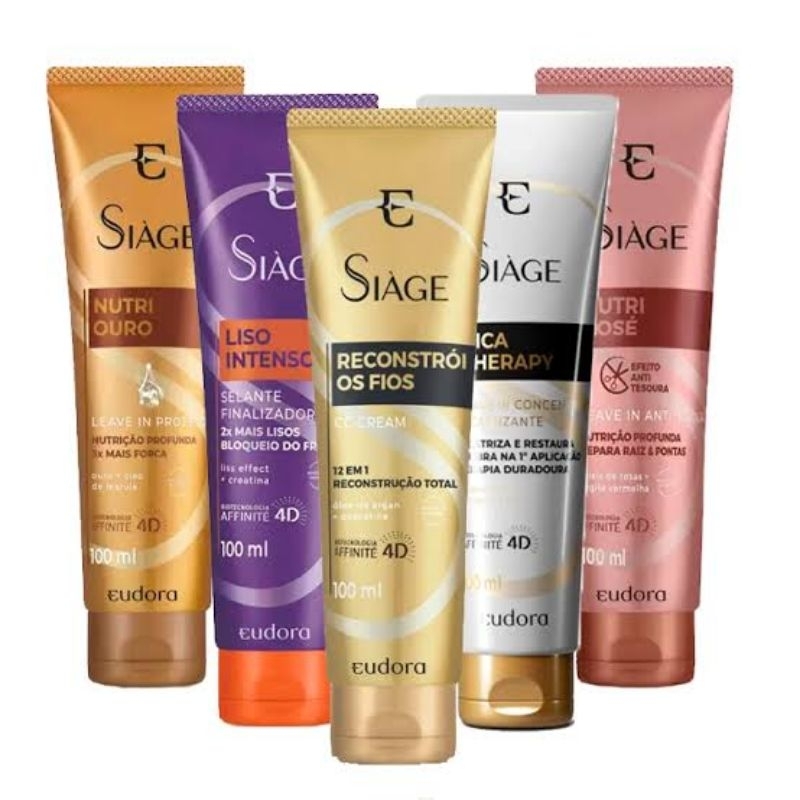 Leave in Siàge Eudora (Variados) | Shopee Brasil