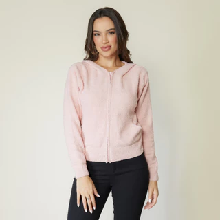Casaco feminino de inverno com capuz urso de pelúcia lançamento quente jx 120