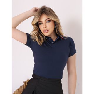 Blusa polo feminina sales south