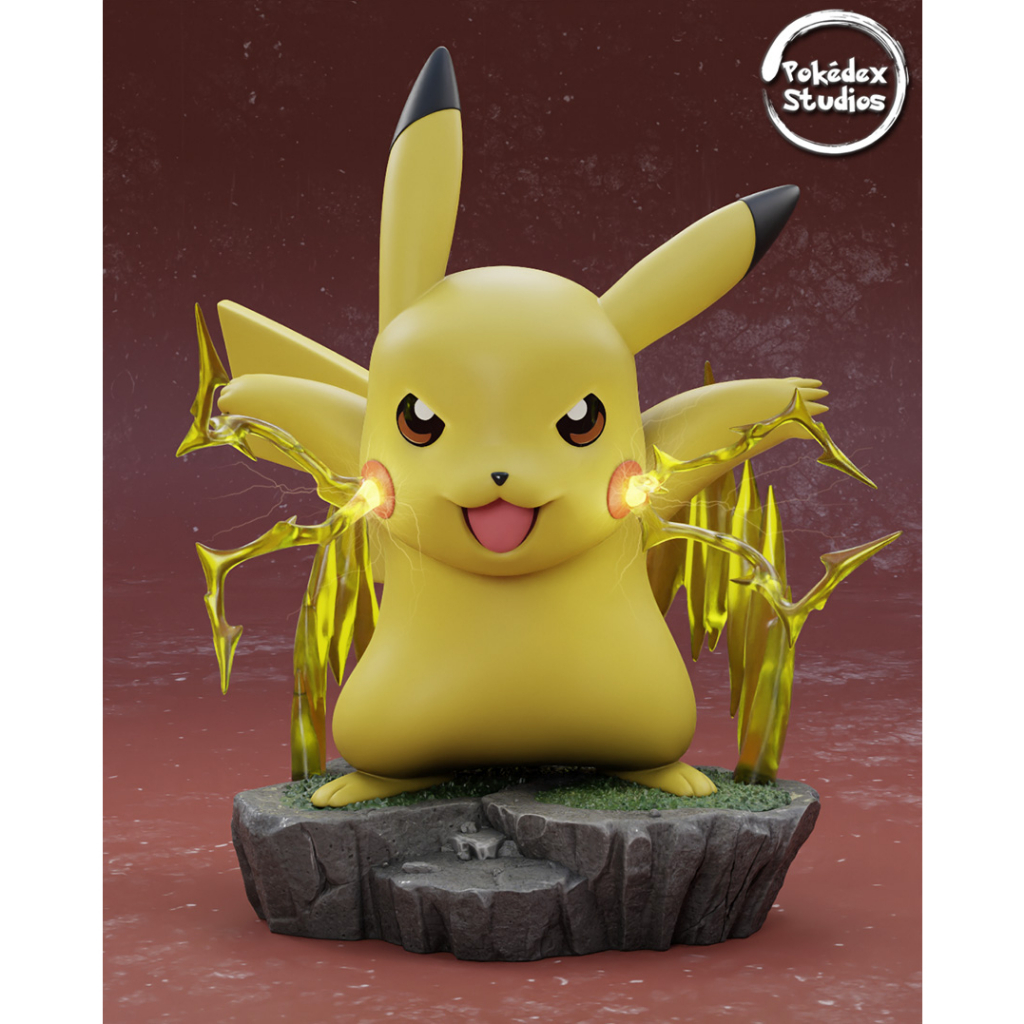 Pokémon Pikachu Nº025 - Pokedéx Studio