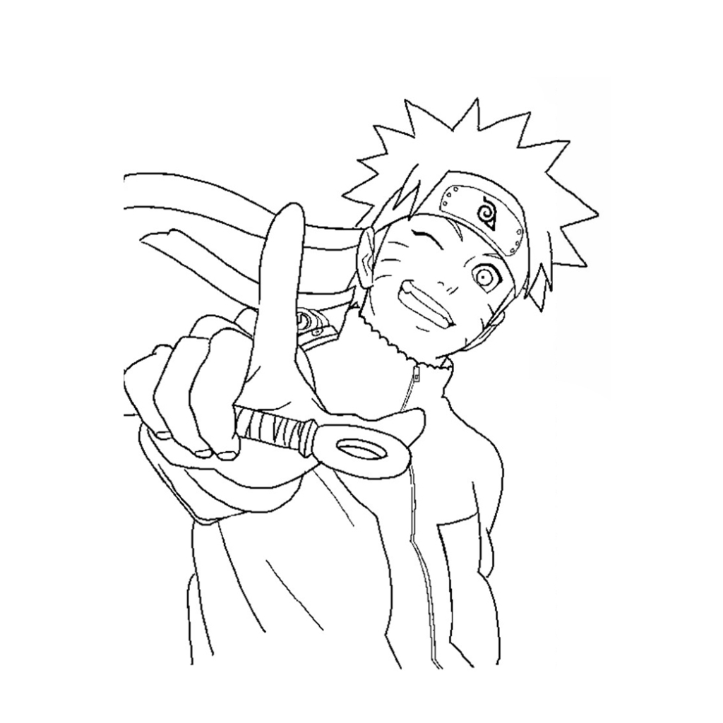 Desenho de Naruto para Colorir - Colorir.com