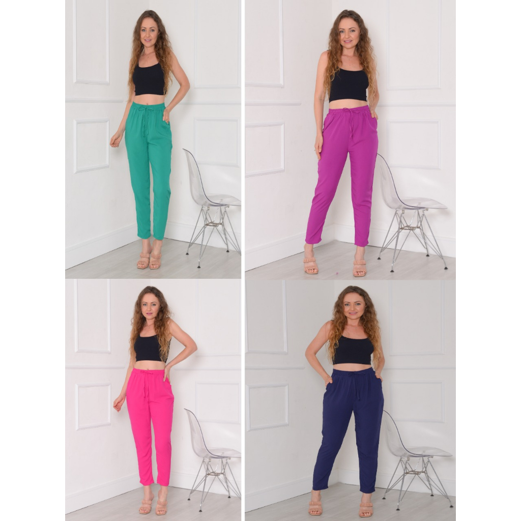 Calça 2024 pijama viscose