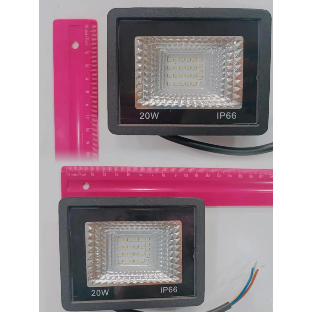 Refletor Led 20W Com sensor embutido (Nao acende manhã) Branco Frio