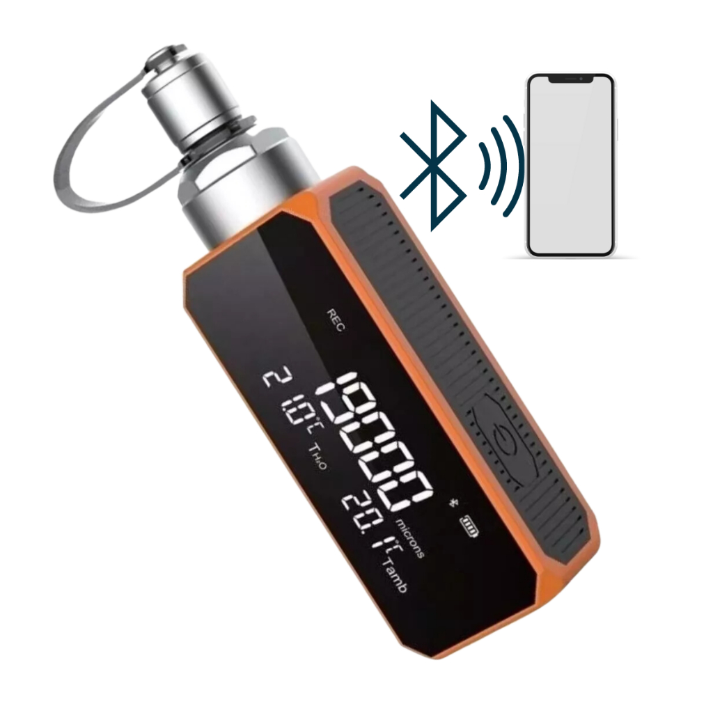 Vacuometro Digital Suryha Com Bluetooth Bateria Carregável