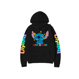 Moletom Blusa Liloalien Love Is Love Lgbt REF1079