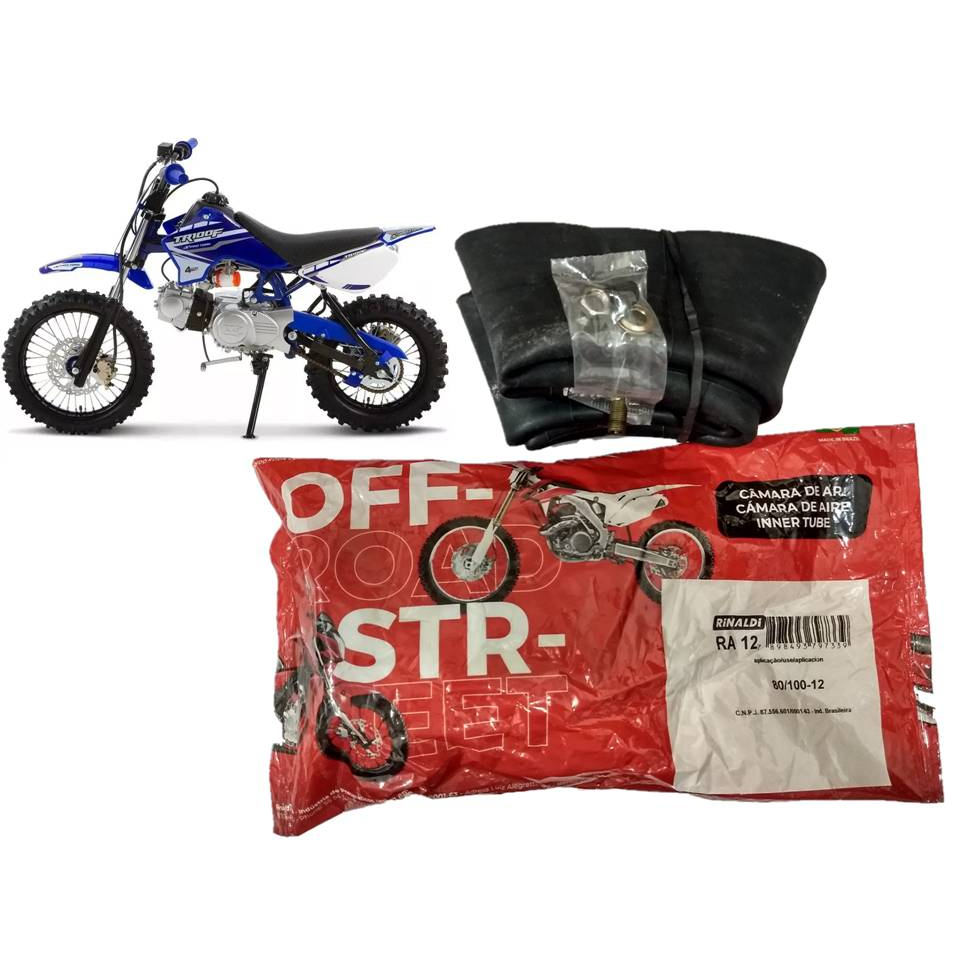 Mini Moto Motocross TR-50F Pro Tork Aro 14 x 12 - Bomba Racing