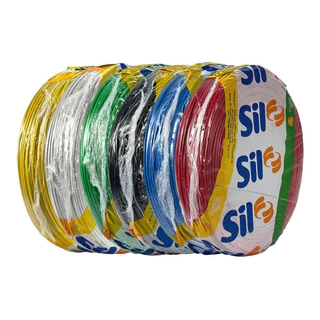 Cabo 6mm Sil Fios - Antichama 750v - Escolha a metragem