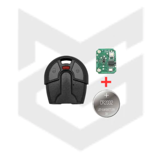 Controle Completo Fiat Para Alarme Positron Uno Palio Siena Strada