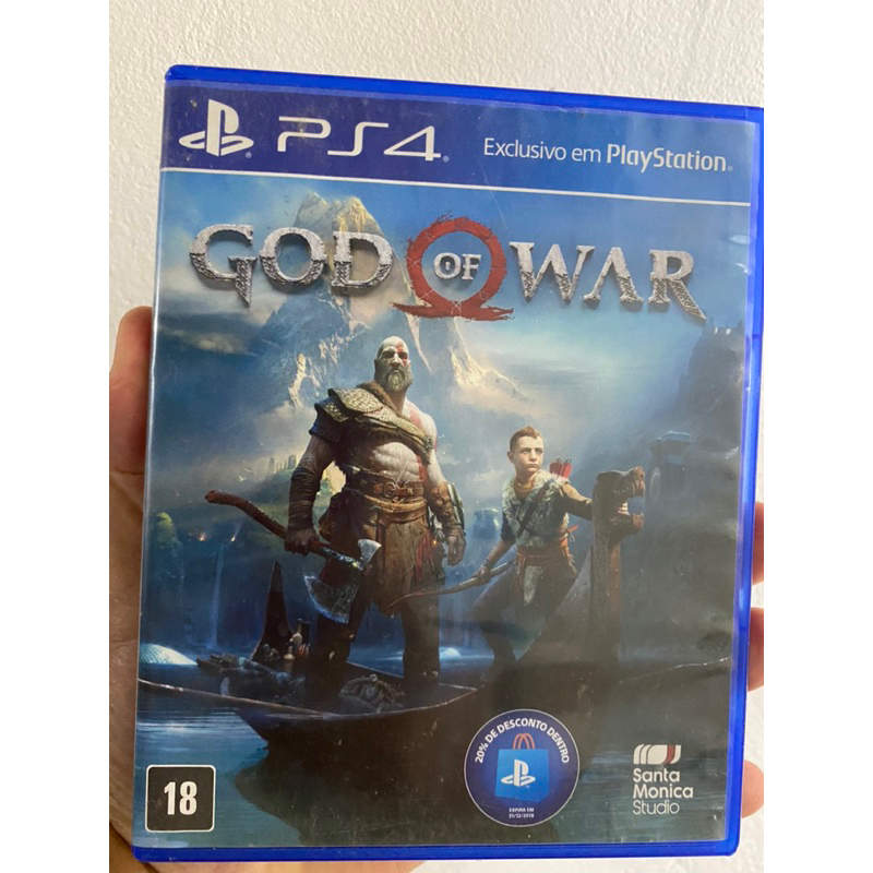 Jogo God Of War Para PlayStation 4 Ps4 Midia Fisica