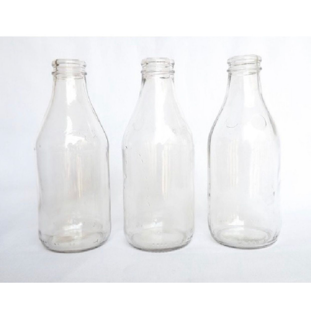 Kit 10 Garrafinha de vidro coquinho liso 200ml