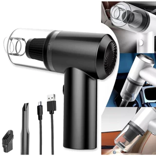 Mini Aspirador De Pó Usb Portátil Completo Linha Premium Carro E Casa/Aspirador Portátil Automotivo Potente Recarregável Premium