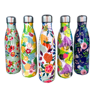 500Ml Garrafa Térmica Inox Inteligente Conserva Temperatura Ideal Para Viagens Escritório
