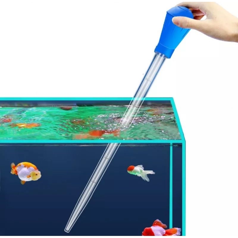 Pipeta Para Acuario - Alimentador De Corales Y Mini Sifón, 28 Cm, De Goma Y Plástico, Para Cambios De Agua Y Limpieza