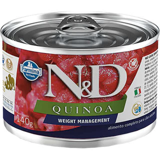 Ração Úmida Lata Farmina N&D Quinoa Weight Management para Cães Adultos
