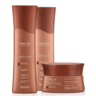 KIT EXPERTISE MARULA FABULOUS NUTRITION II | 3 PRODUTOS AMEND