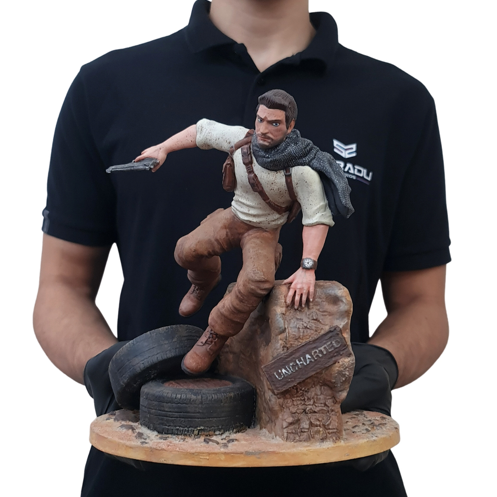 Nathan Drake - Uncharted 3 - Action Figure Fan Art | Shopee Brasil