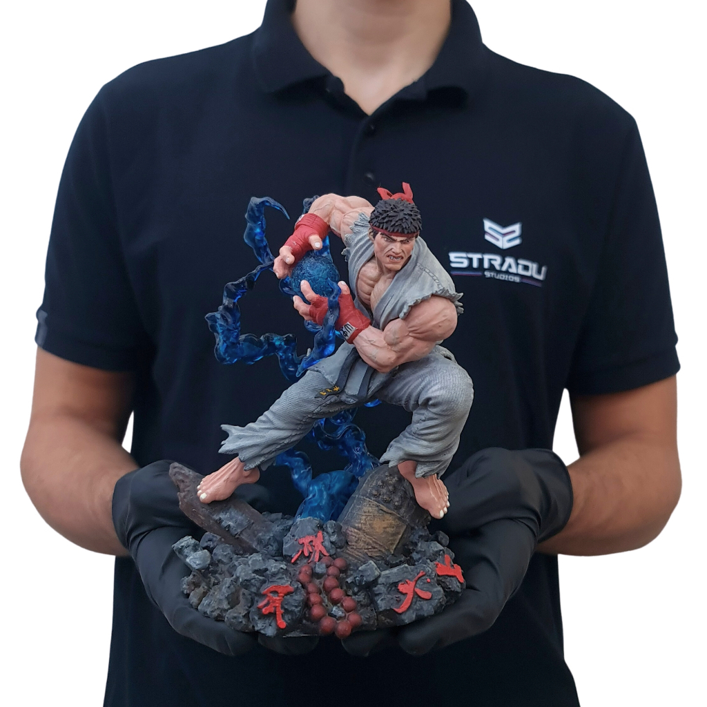 Ryu - Street Fighter - Action Figure Fan Art | Shopee Brasil
