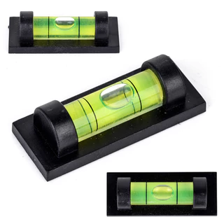 Nível bolha base magnética portátil 40x17mm retangular