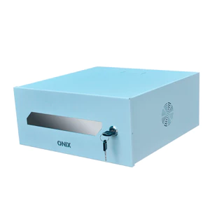 Caixa Organizadora Mini Rack 15 Horizontal De Fonte Cabo Dvr Cftv