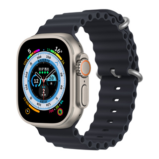 Pulseira Para Relógio AppleWatch de Silicone Lisa Flexível Apple WH68 HW X8  Ultra Series 8, 7, 6, SE, 5, 4, 3, 2, 1, 38MM, 40MM, 41MM, 42MM, 44MM, 45mm  e 49mm New