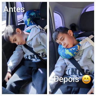 Almofada Protetor Cinto Segurança para Carro Infantil Viajem