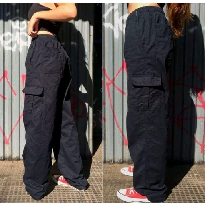 Calça Sarja Cargo Bolso Lateral Original Envio Imédiato