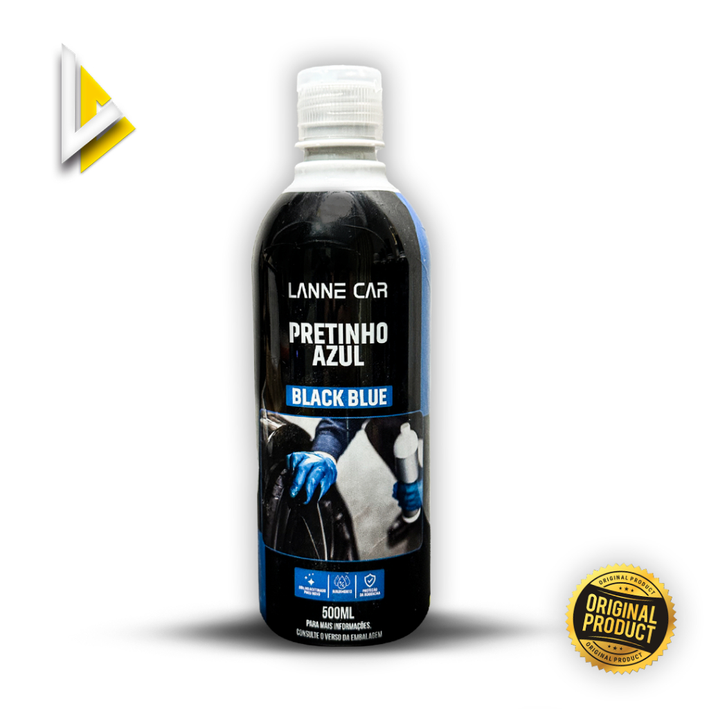 PRETINHO AZUL BLACK BLUE 500ML LANNE CAR
