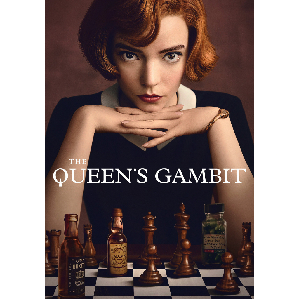 DVD de autoração própria Série The queen's gambit (O gambito da