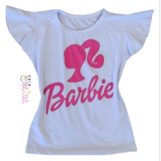 Camisa Barbie Aniversário, Camisa Barbie Menina Juvenil, Camisa Barbie  Menina Juvenil