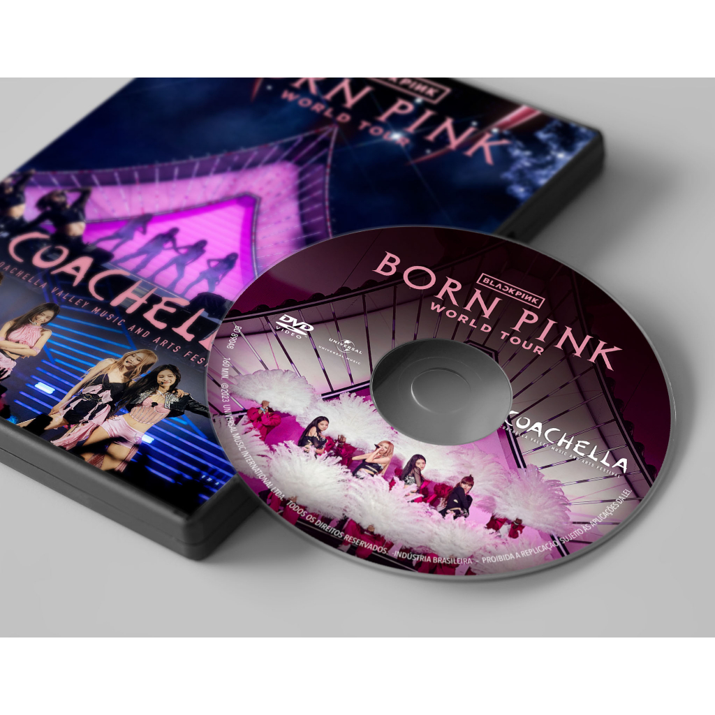 Blu-ray + DVD Blackpink no Coachella (Born Pink World Tour 2023