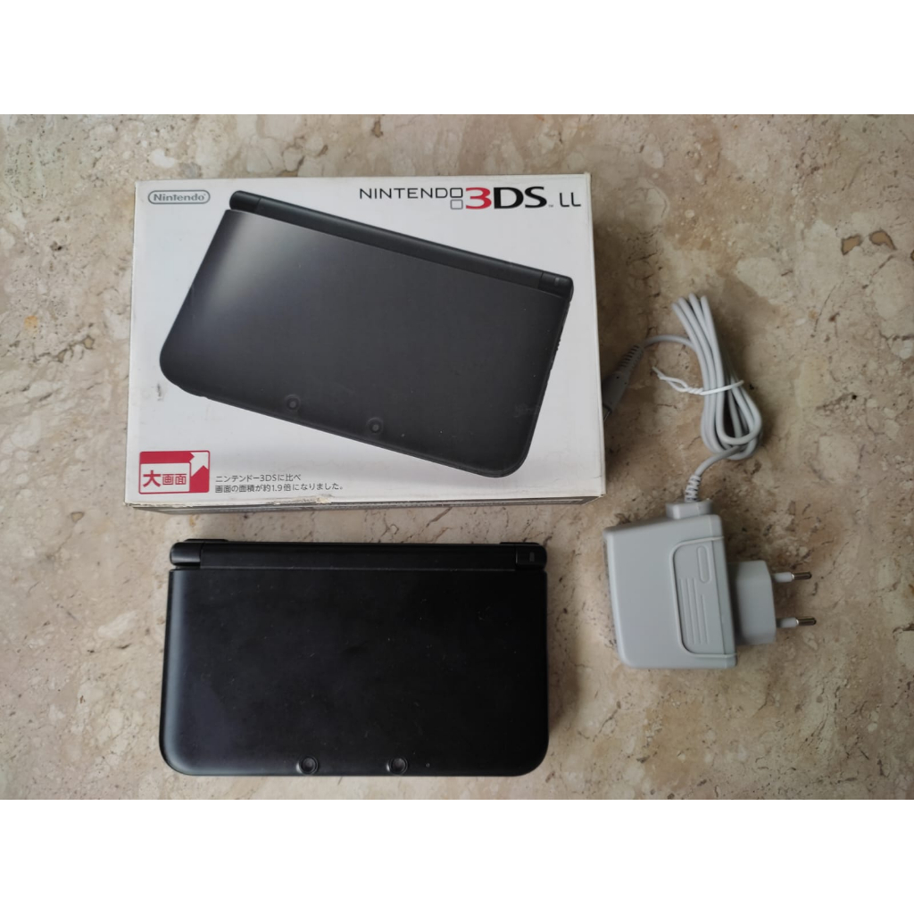 Nintendo 3ds Xl Preto Desbloqueado Shopee Brasil