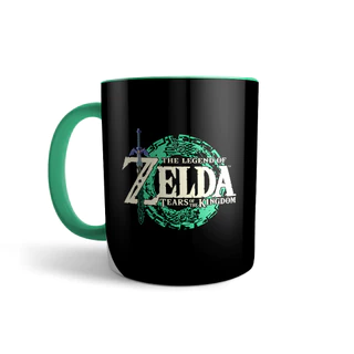 Caneca Zelda Tears of the Kingdom Logo
