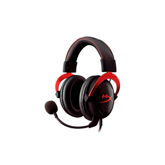 Headset Gamer HyperX Cloud II Sem Fio Som Surround 7.1, Drivers 53mm, Preto  e Vermelho - 4P5K4AA - Headset Gamer - Magazine Luiza