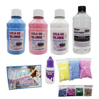KIT SLIME DIVERTIDO PARA PRESENTE NATAL E DIA DAS CRIANÇAS
