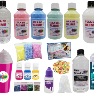 Kit Slime O Mais Barato Black Friday Natal Dia Das Crianças