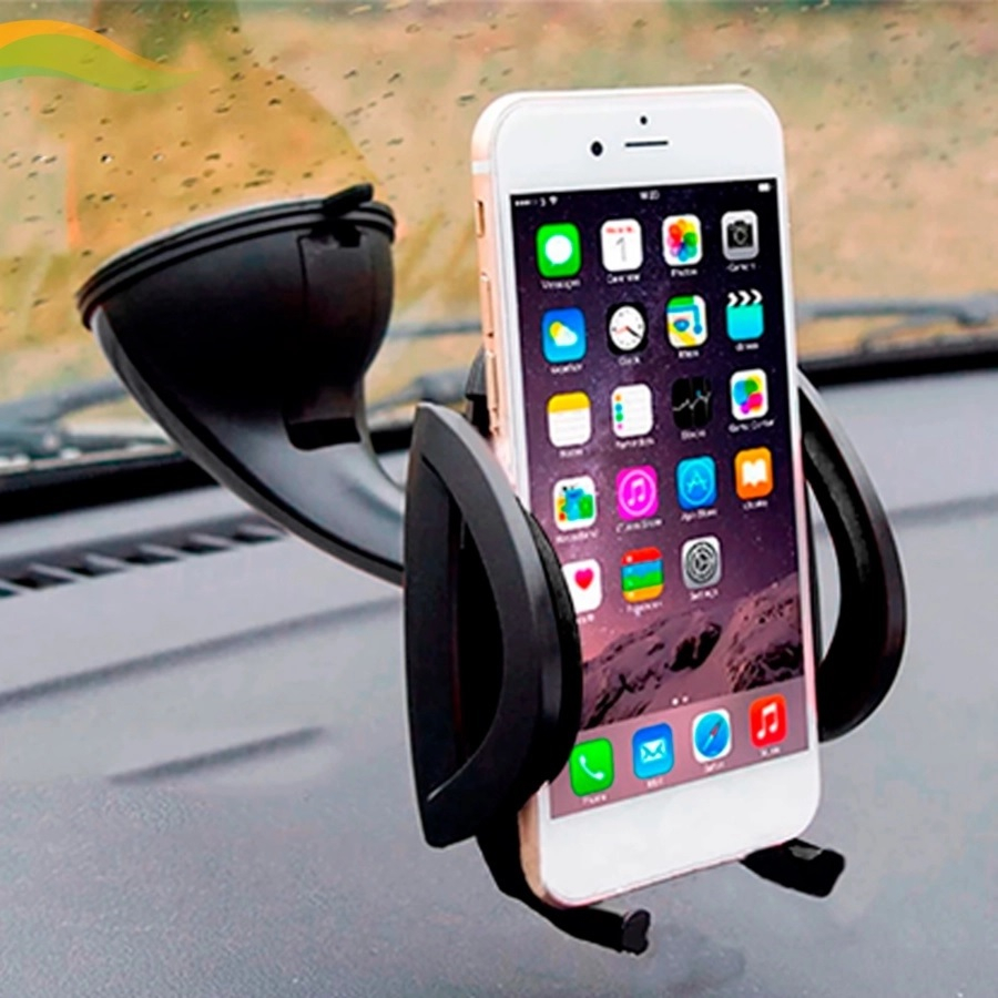 Suporte Para Celular Veicular Gira 360 Telas De 3,7 A 6,3 Polegadas ...