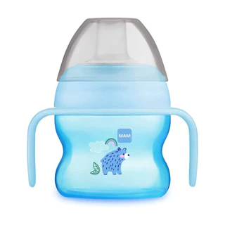 Copo de Transição Infantil Antivazamento 150ml Azul – MAM em Oferta na Shopee