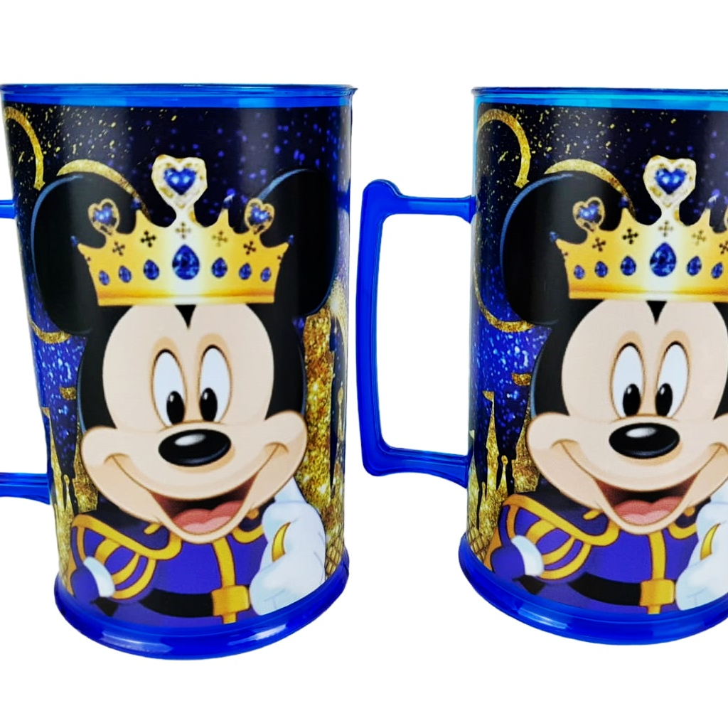 Caneca Mickey Realeza Lembrancinhas Mickey Realeza Pct Com Shopee Brasil