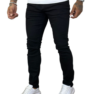 Calça Jeans Masculina All Black Wear Basic Casual
