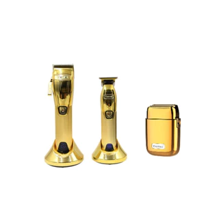 Máquina Profissional De Corta Cabelo kemei Km K32S + Maq Acabamento Km I32S + Shaver Km tx1