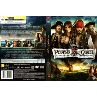 Box Dvd Coleção Piratas do Caribe